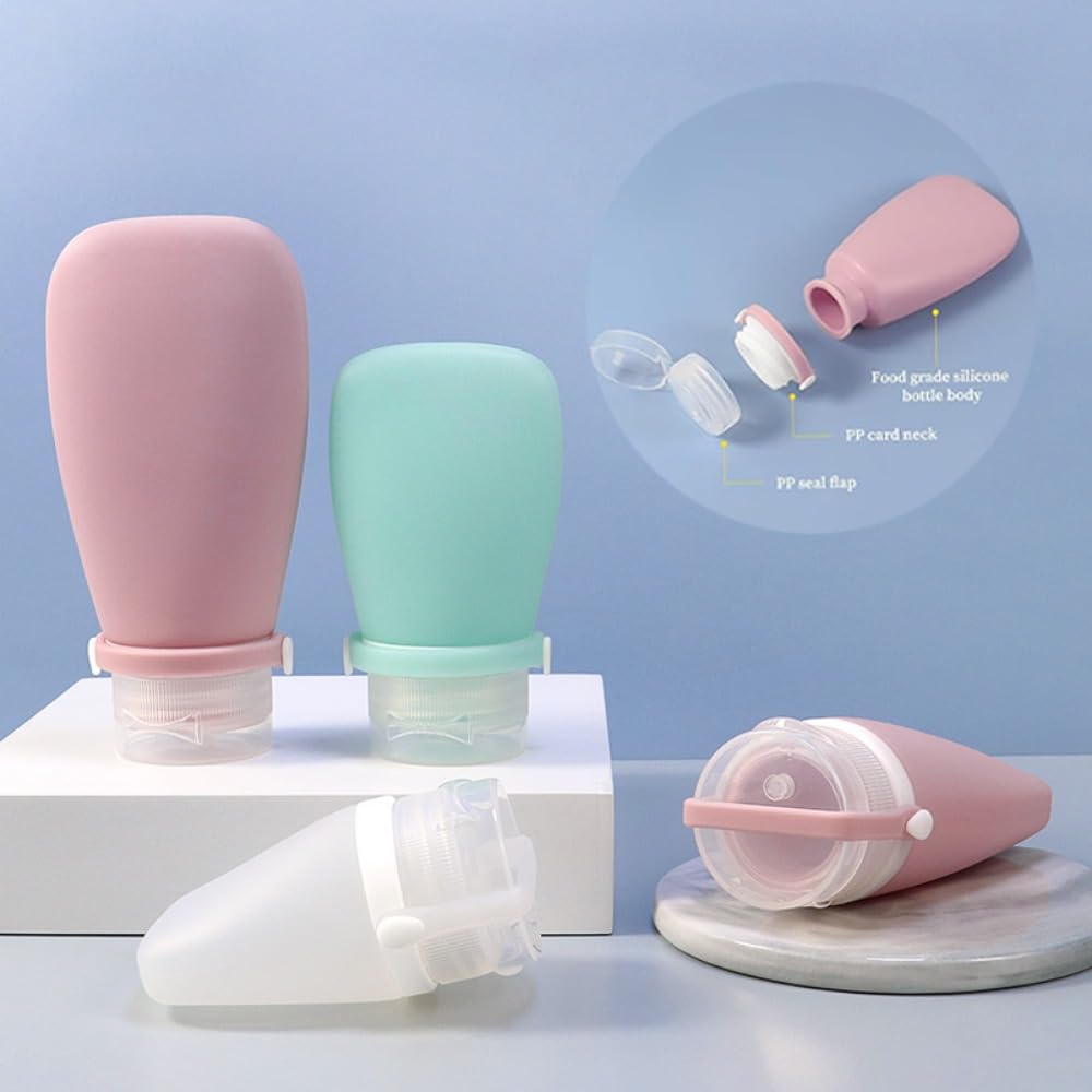 30ml Dark Green Mini Silicone Refillable Bottles L481