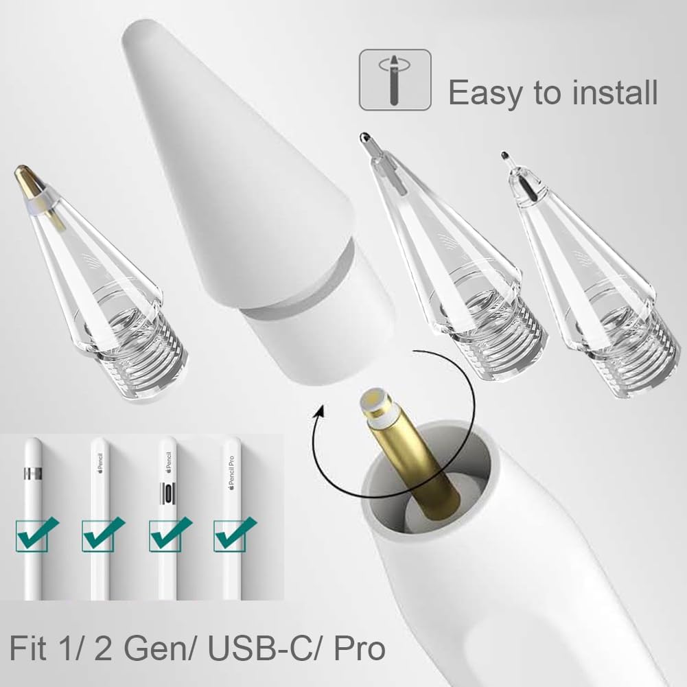 Replacement Pencil Tips with Case Q7327