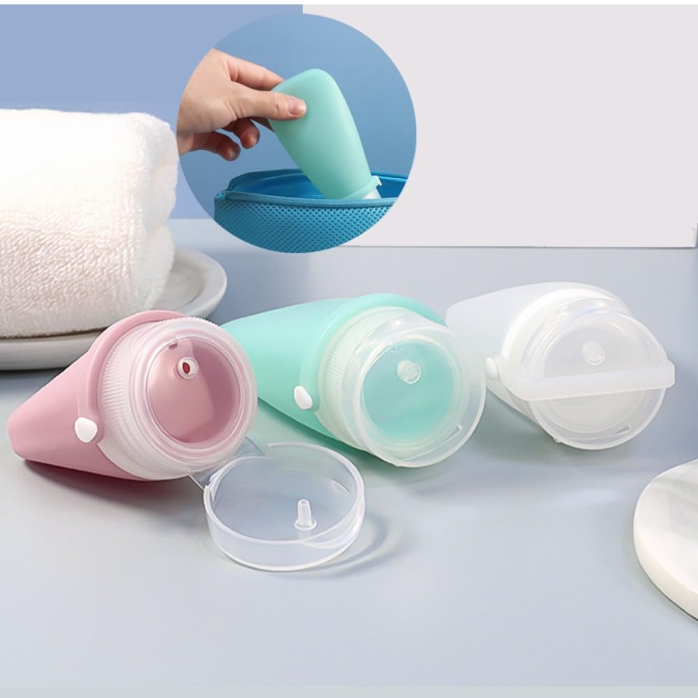 30ml Dark Green Mini Silicone Refillable Bottles L481