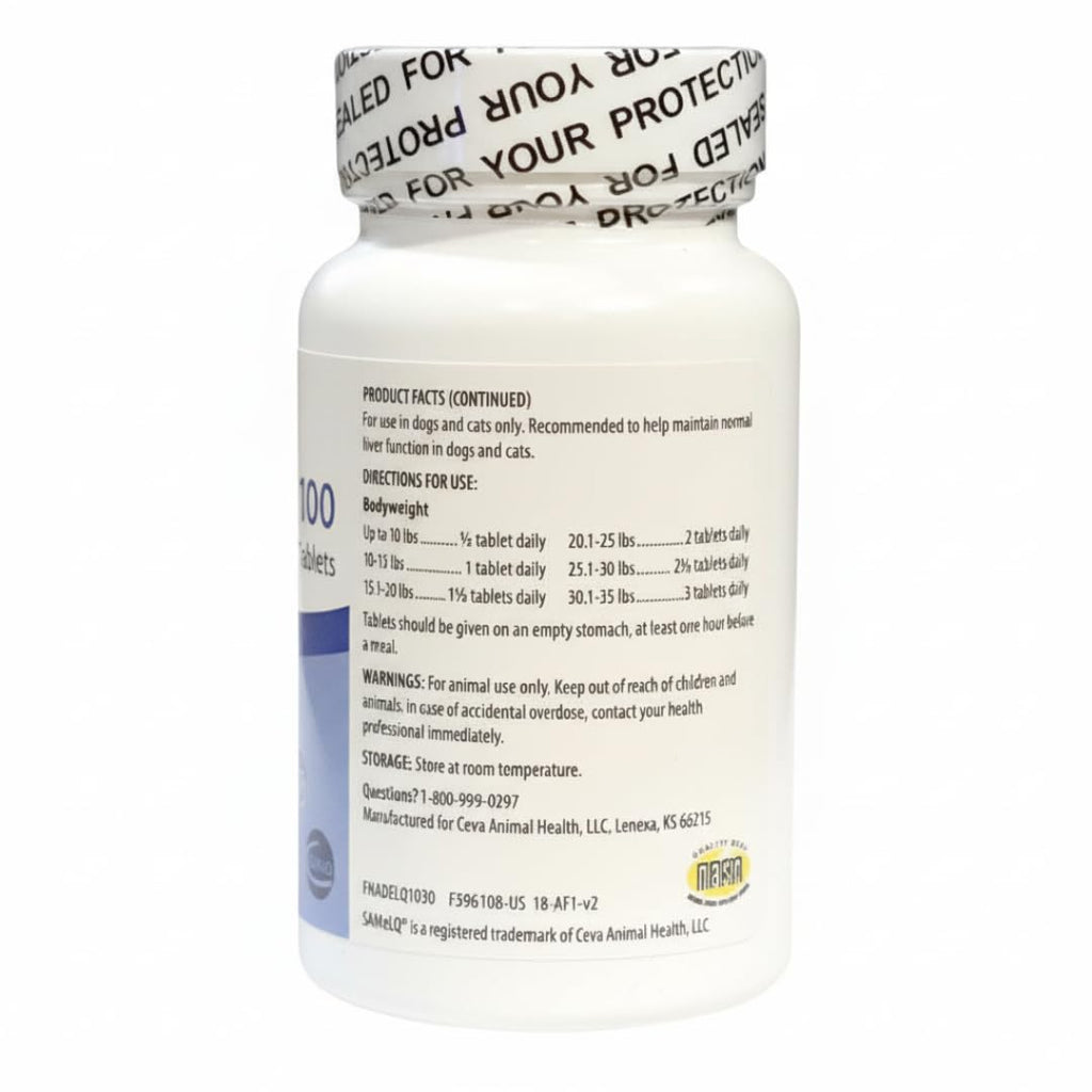 100mg Liver Support Chewable Tablets H1962