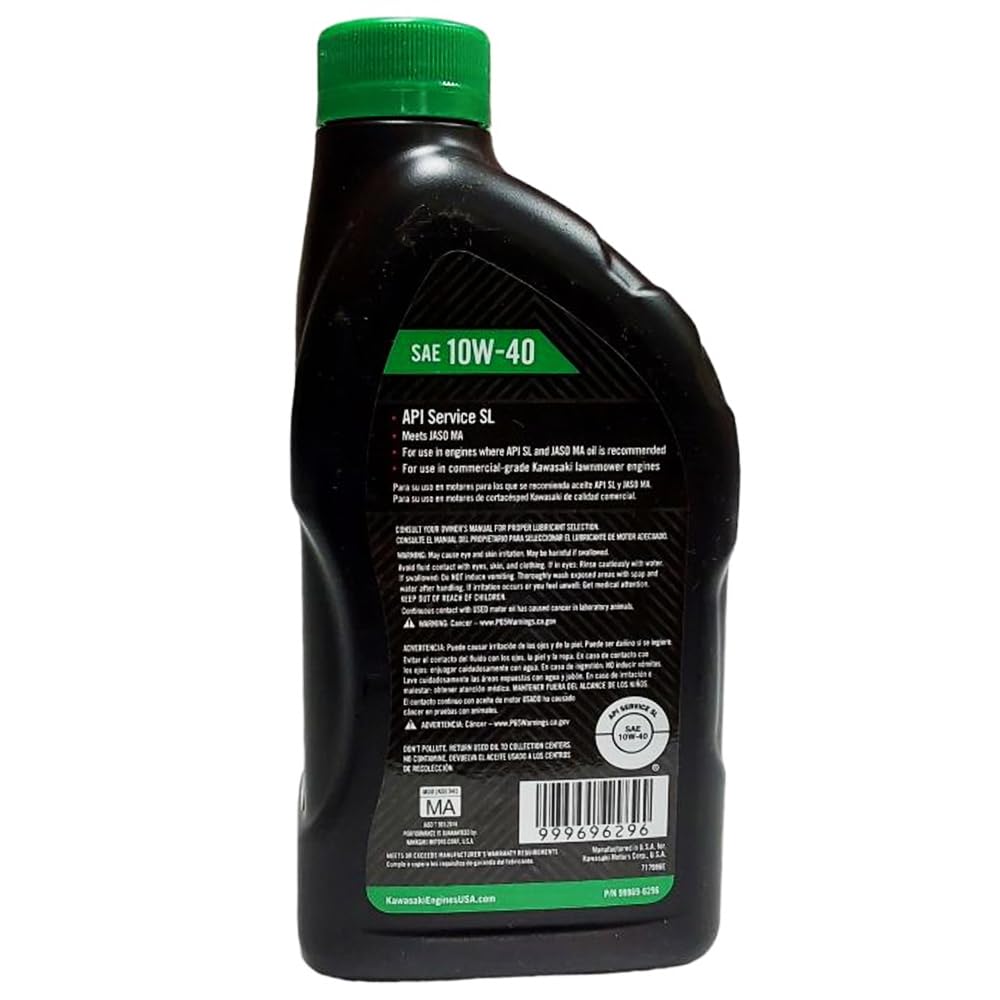 6 Pack SAE 10W-40 4-Cycle Engine Oil Y1889