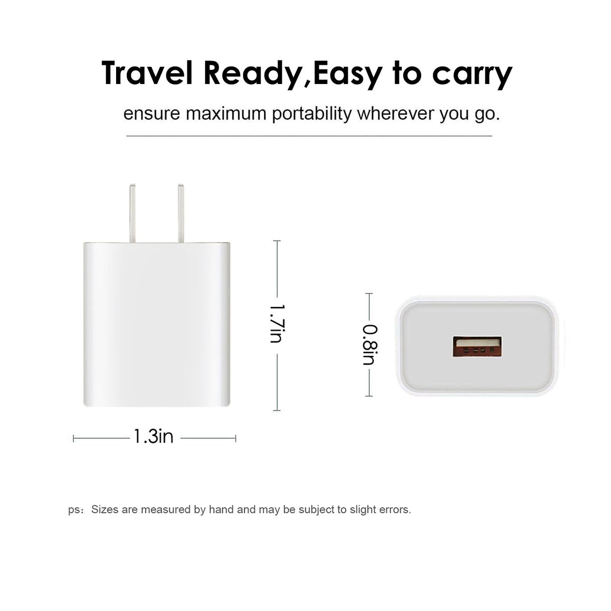 USB Wall Charging Block Power Adapter N640031