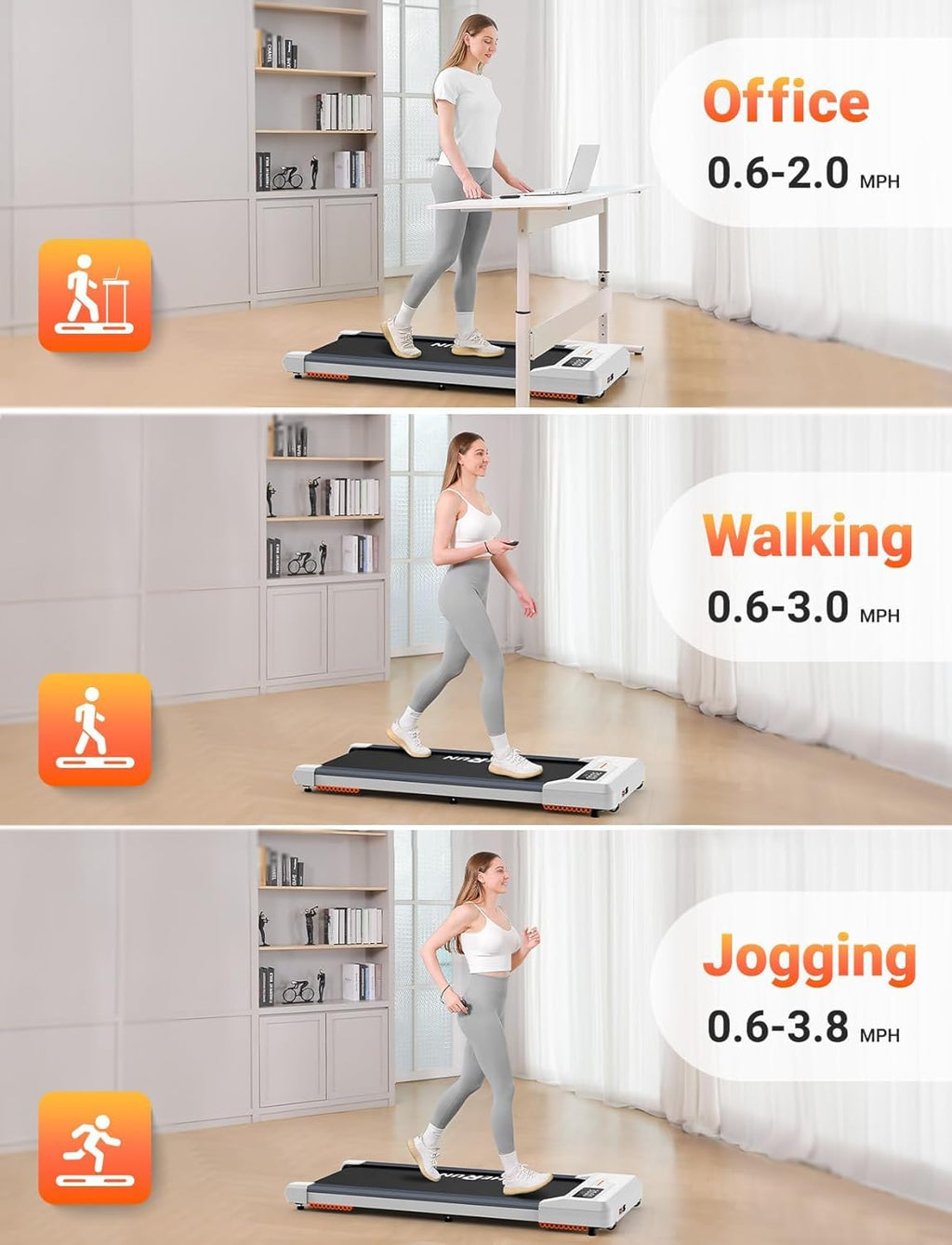 Portable Walking Pad Treadmill K295260