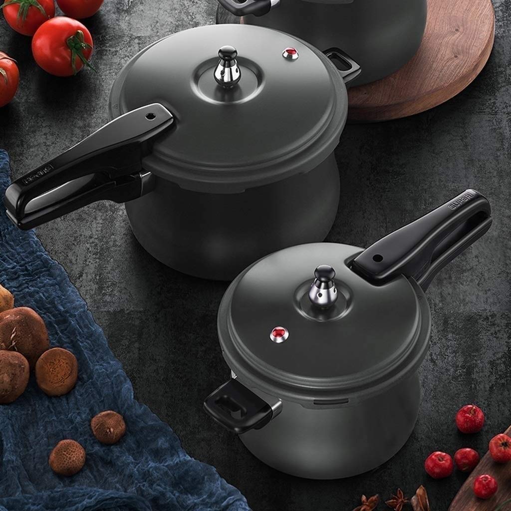 Black 3L Stainless Steel Pressure Cooker Y4136