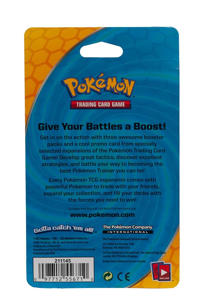 3 Booster Packs & 1 Holofoil Promo Card Y8433