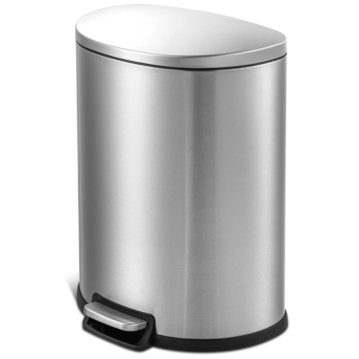 13.2 Gallon Stainless Steel Step-Up Trash Can I1576