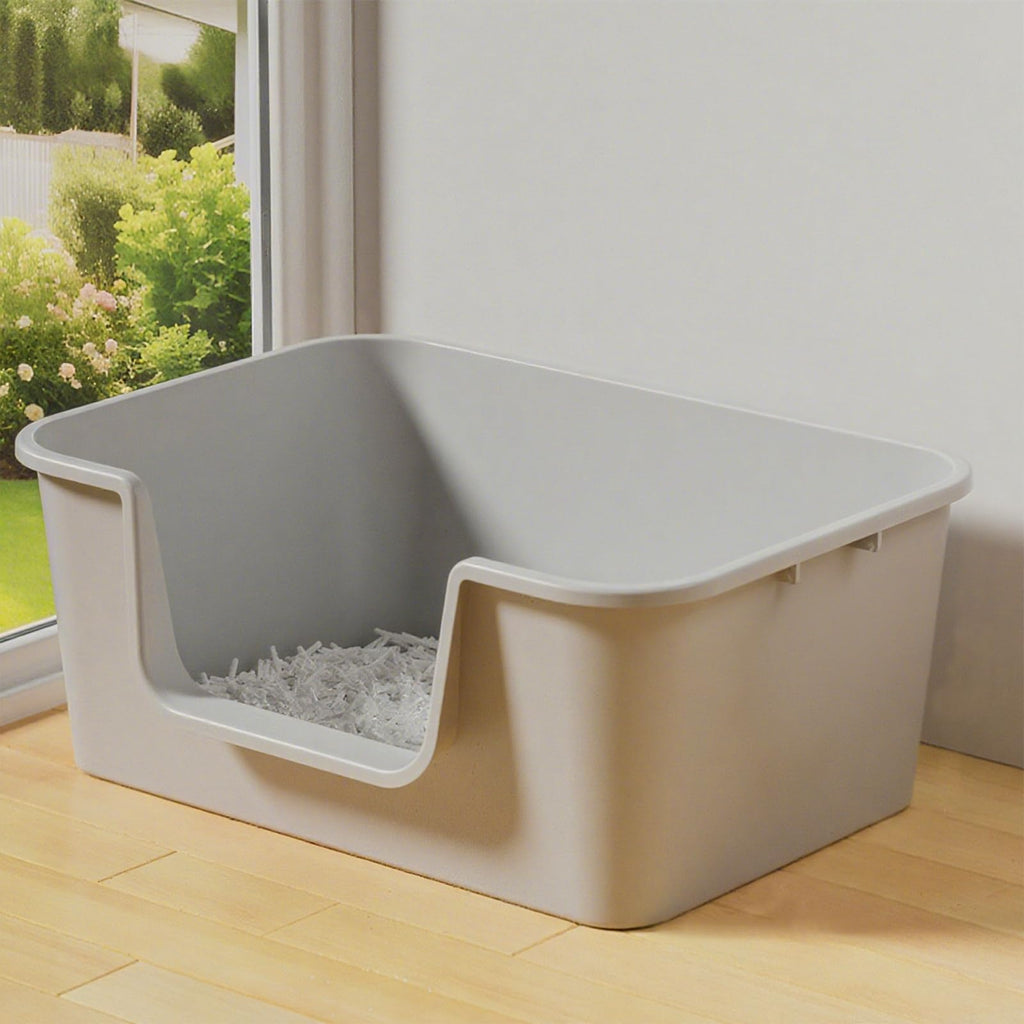 Low Entry High Sides Cat Litter Box C4768