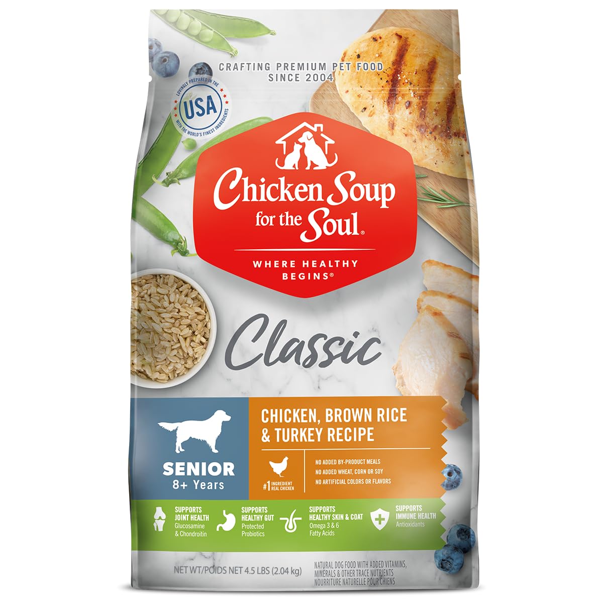Chicken Turkey Brown Rice Dry Dog Food J148