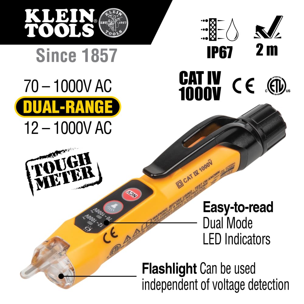 Electrical Voltage Test Kit with Clamp Meter B44830