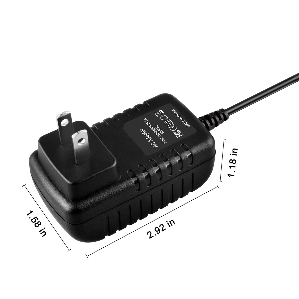 12V 1700 Peak Amp Jump Starter Battery Charger V924315