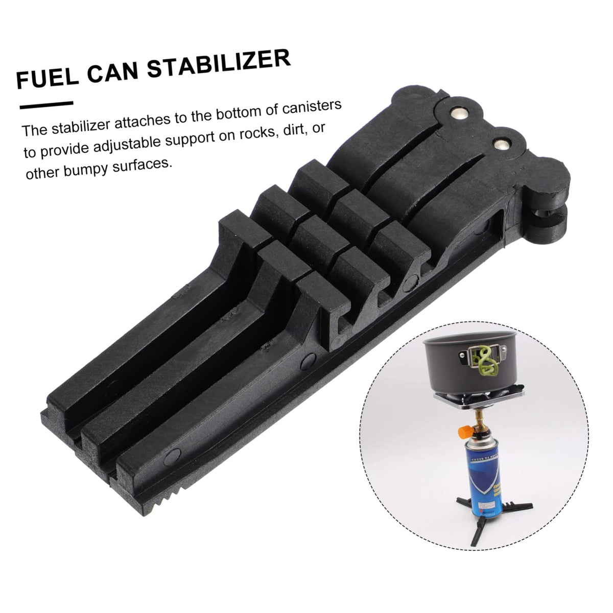 Folding Camping Gas Tank Stand Tripod Stabilizer V423699