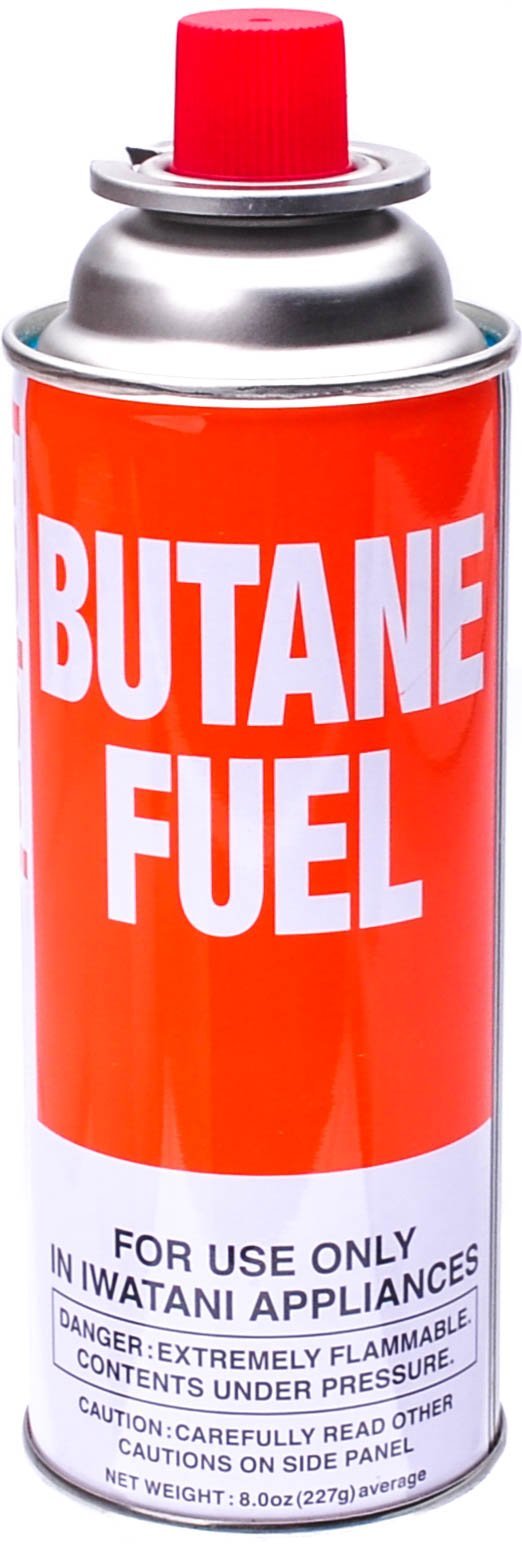 Butane Fuel Canister for Portable Butane Stove, 8-Ounce J15341