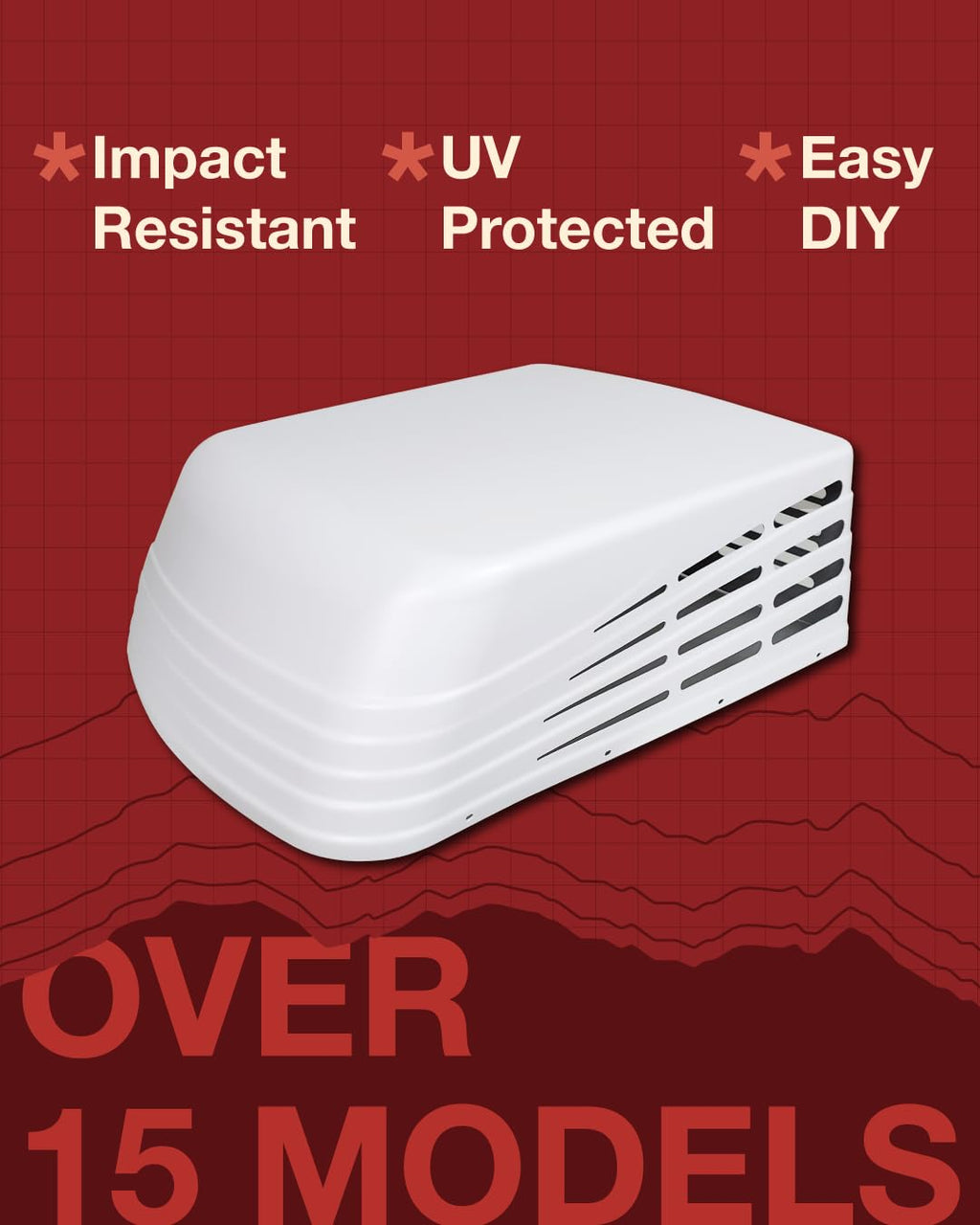 White A/C Shroud H2414
