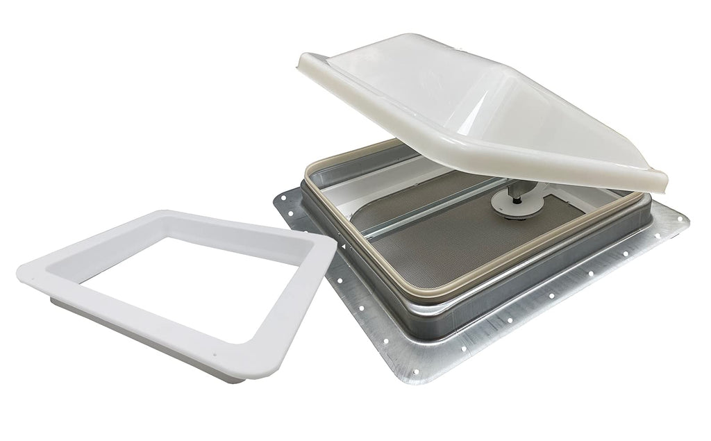 14" RV Roof Vent White Lid Non-Powered L578820