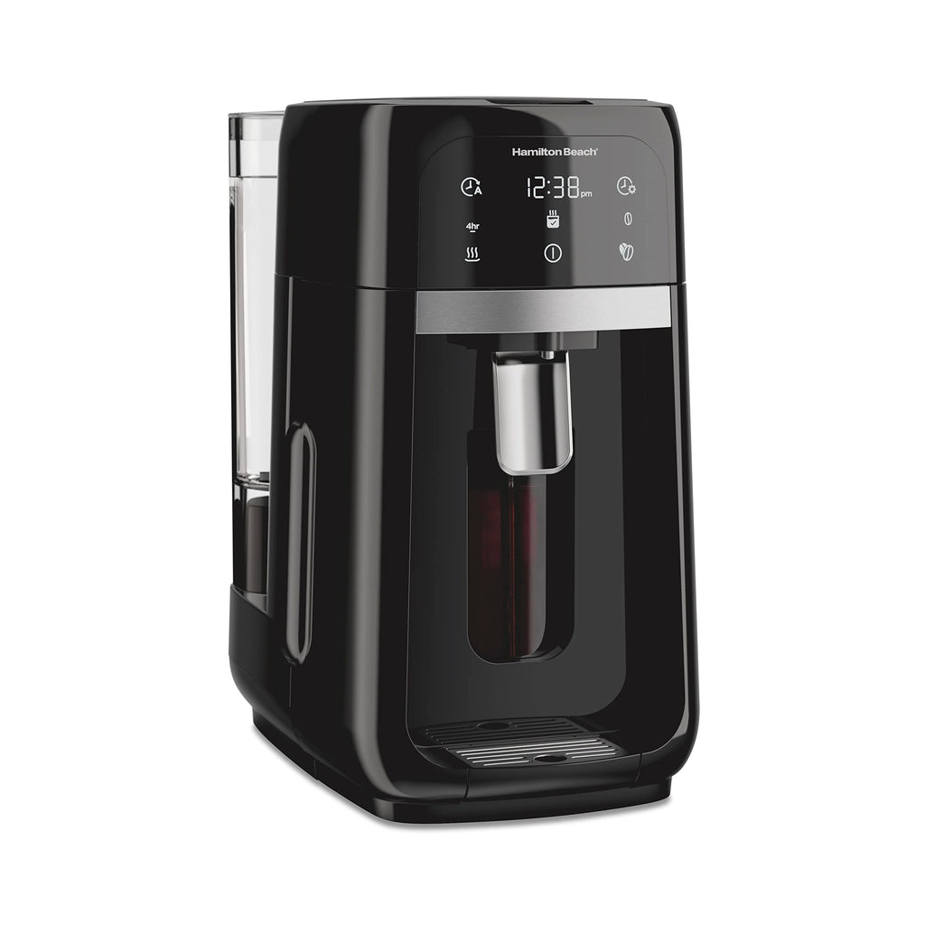 Programmable Dispensing Drip Coffee Maker with 14 Cup Brew Pot, Black D130
