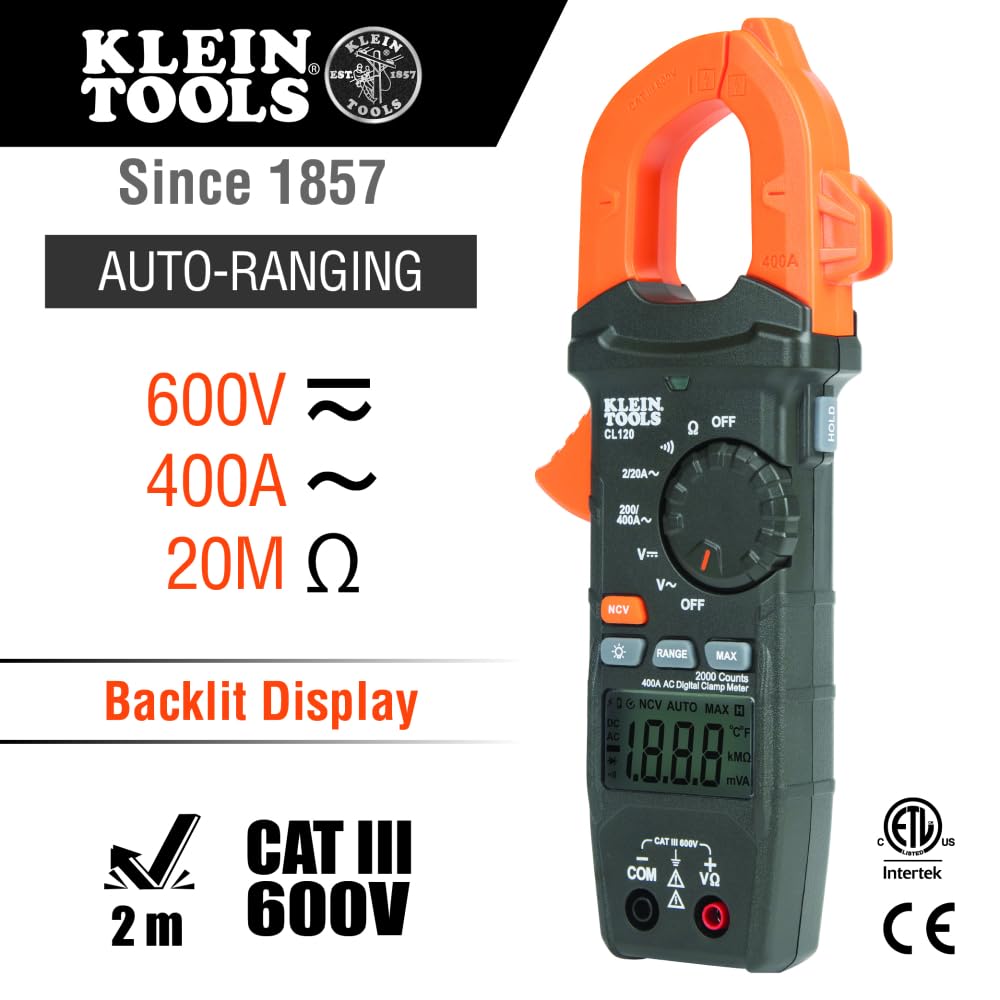 Electrical Voltage Test Kit with Clamp Meter B44830