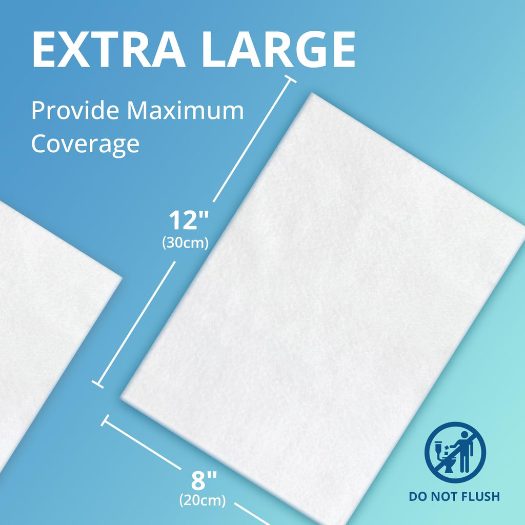 Small Adult Diapers with Tabs, 15 Count & Ultra Thick Bathing Wipes J5168