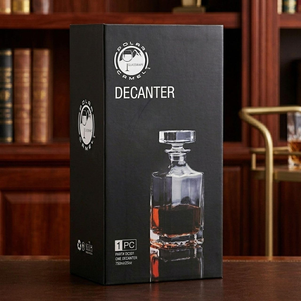 Irish Coat of Arms Whiskey Decanter 750 mL X2111