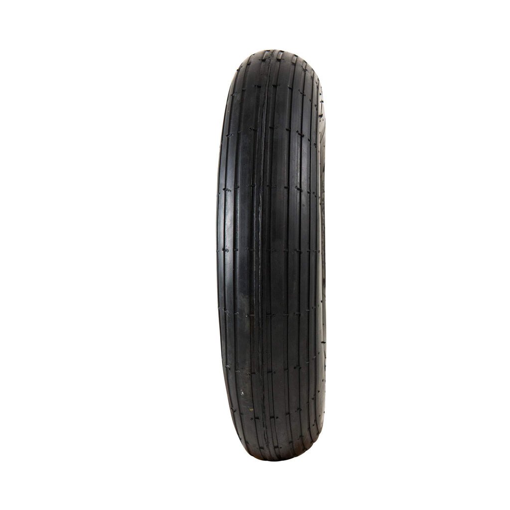4.80/4.00-8" Ribbed Tread Pneumatic Tire and Inner Tube Set I65791