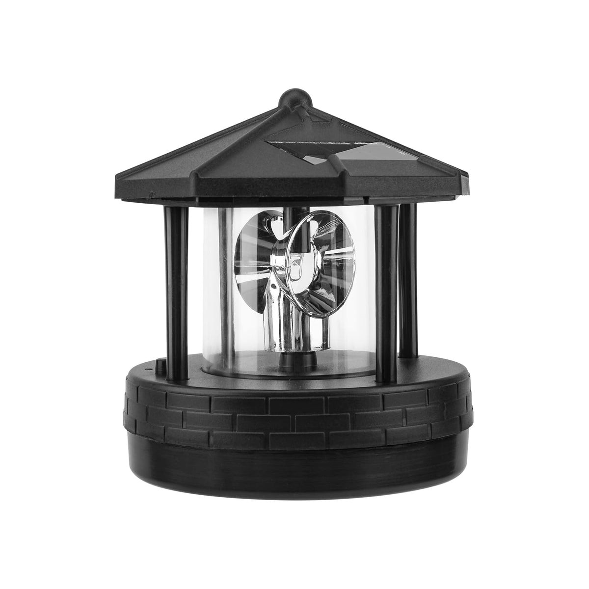Solar Lighthouse Light with Rotating Beacon Y81218