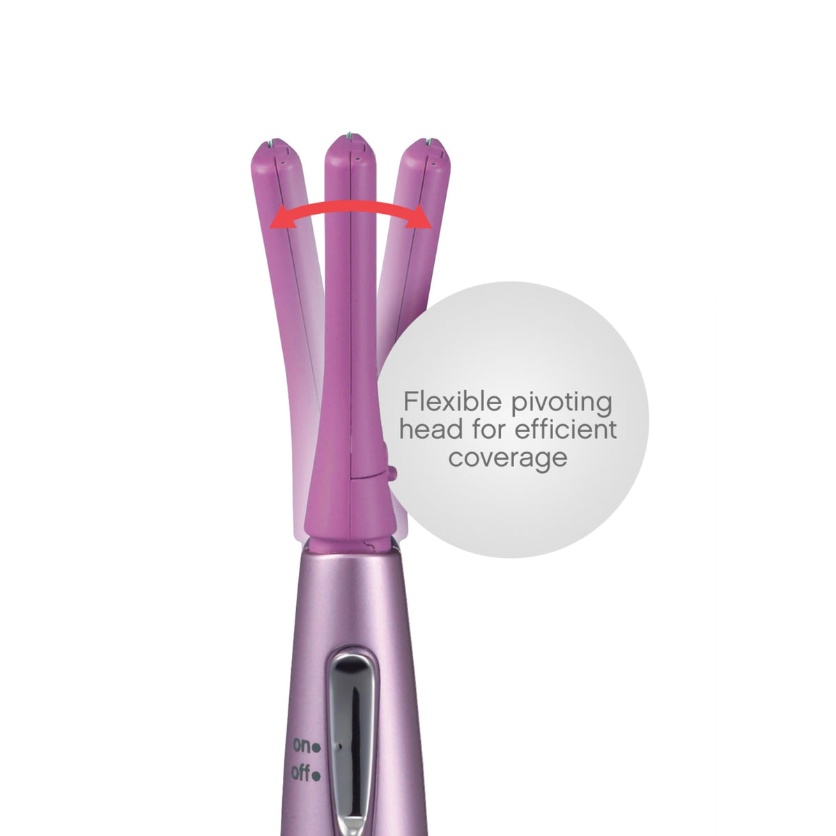 Women’s Facial Hair Remover and Eyebrow Trimmer with Pivoting Head L5140