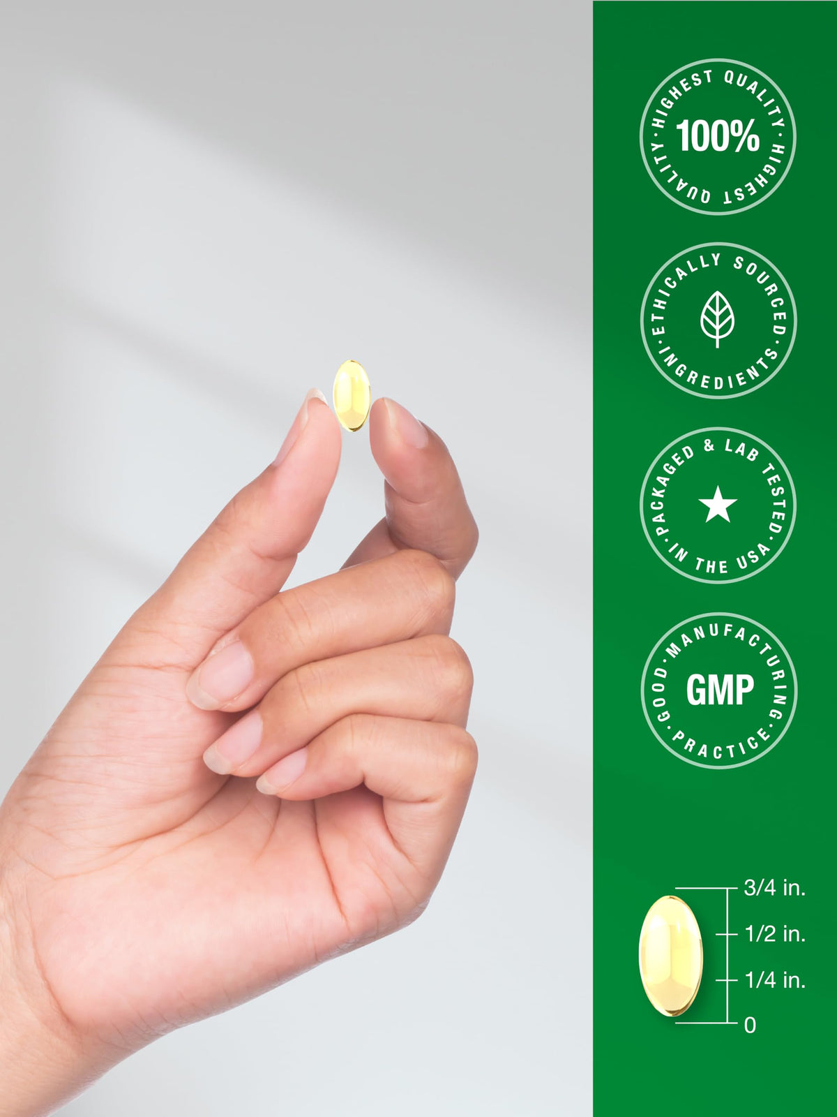 Odorless Garlic Softgel Supplement 200 Pills T271