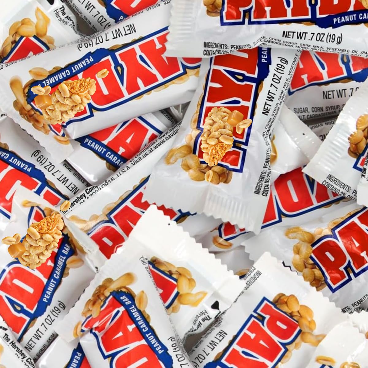 Peanut Caramel Fun Size Candy Bars P36517