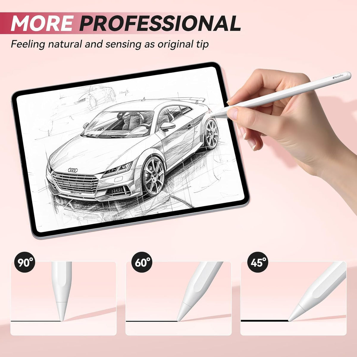 Replacement Pencil Tips with Case Q7327