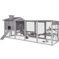 Large Outdoor Cat Enclosure with Platforms O94519