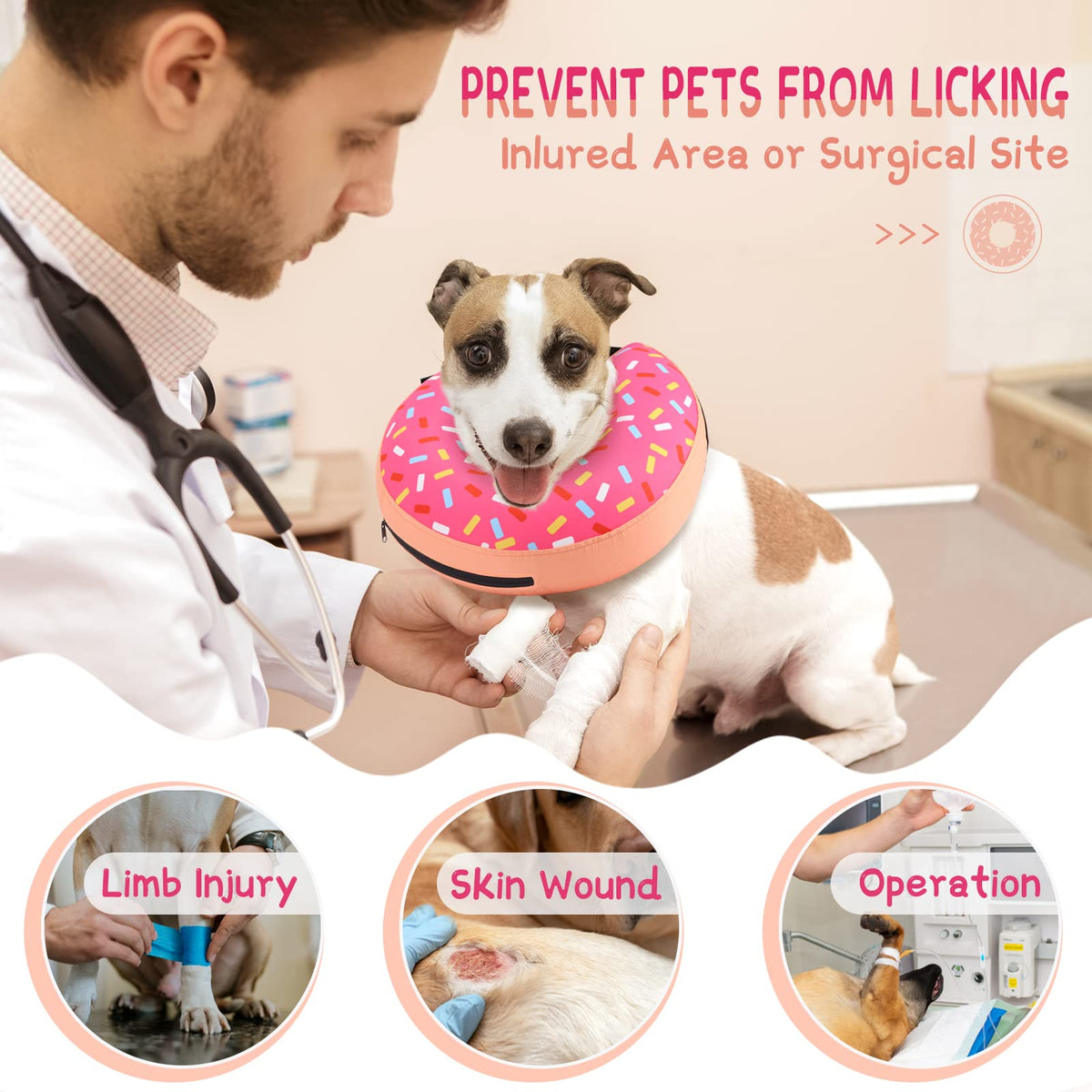 Inflatable Dog Cone Collar M940