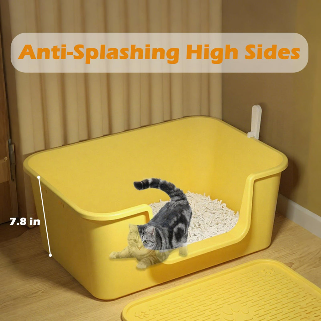 Low Entry High Sides Cat Litter Box C4768