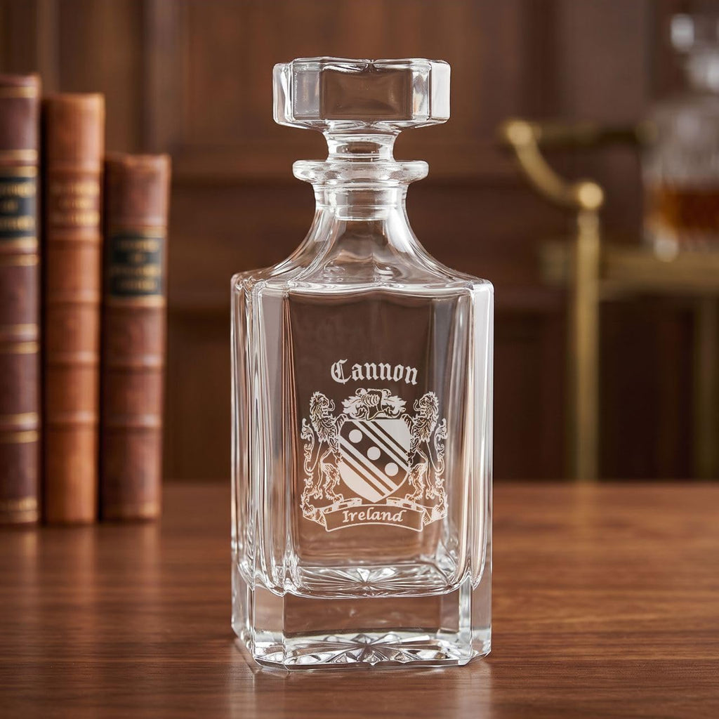 Irish Coat of Arms Whiskey Decanter 750 mL X2111