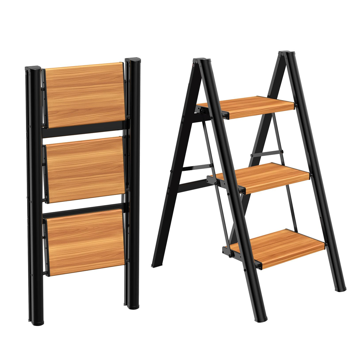 3 Step Aluminum Folding Stool U326500