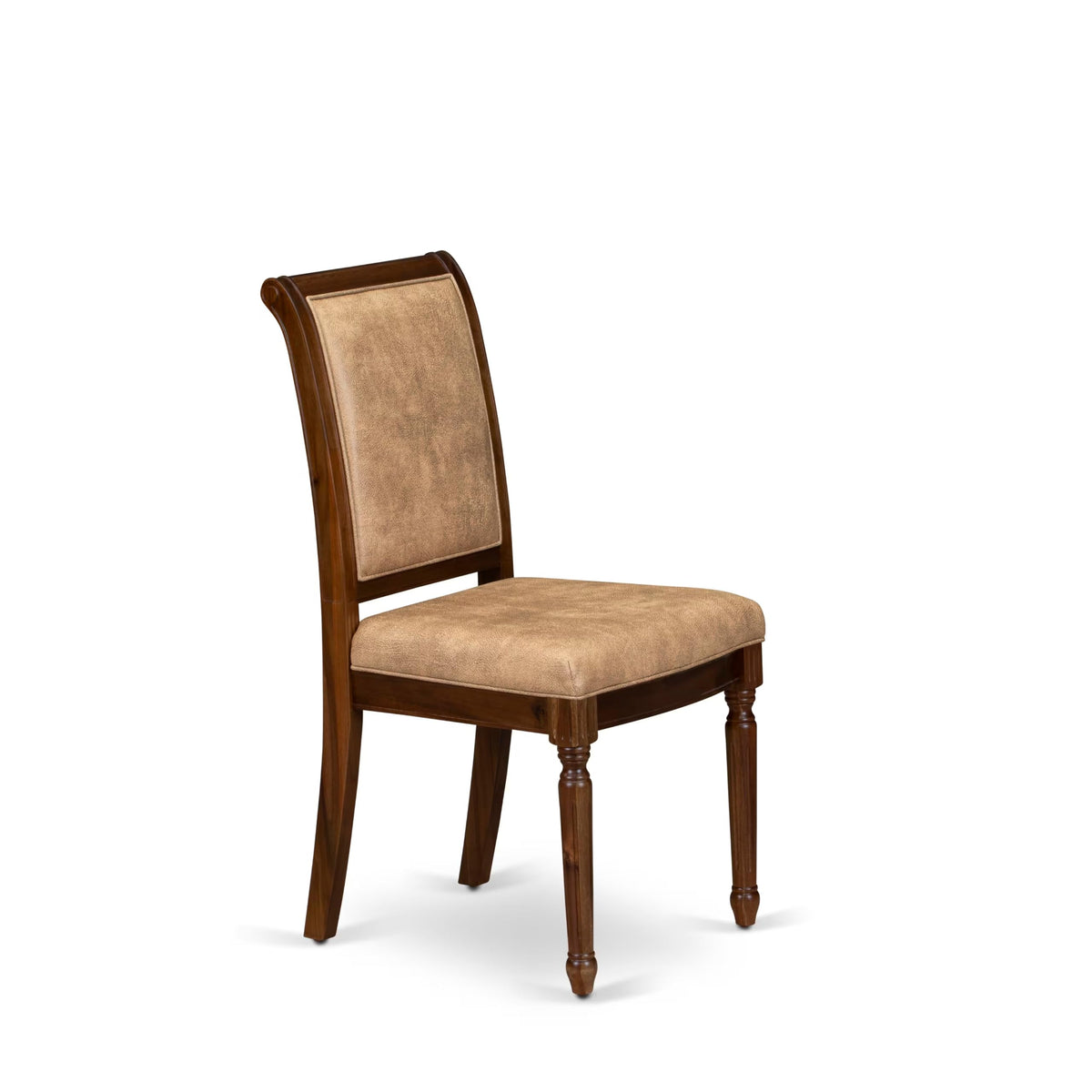 9 Piece Dining Table Set with 8 Beige Polyester Chairs P19853