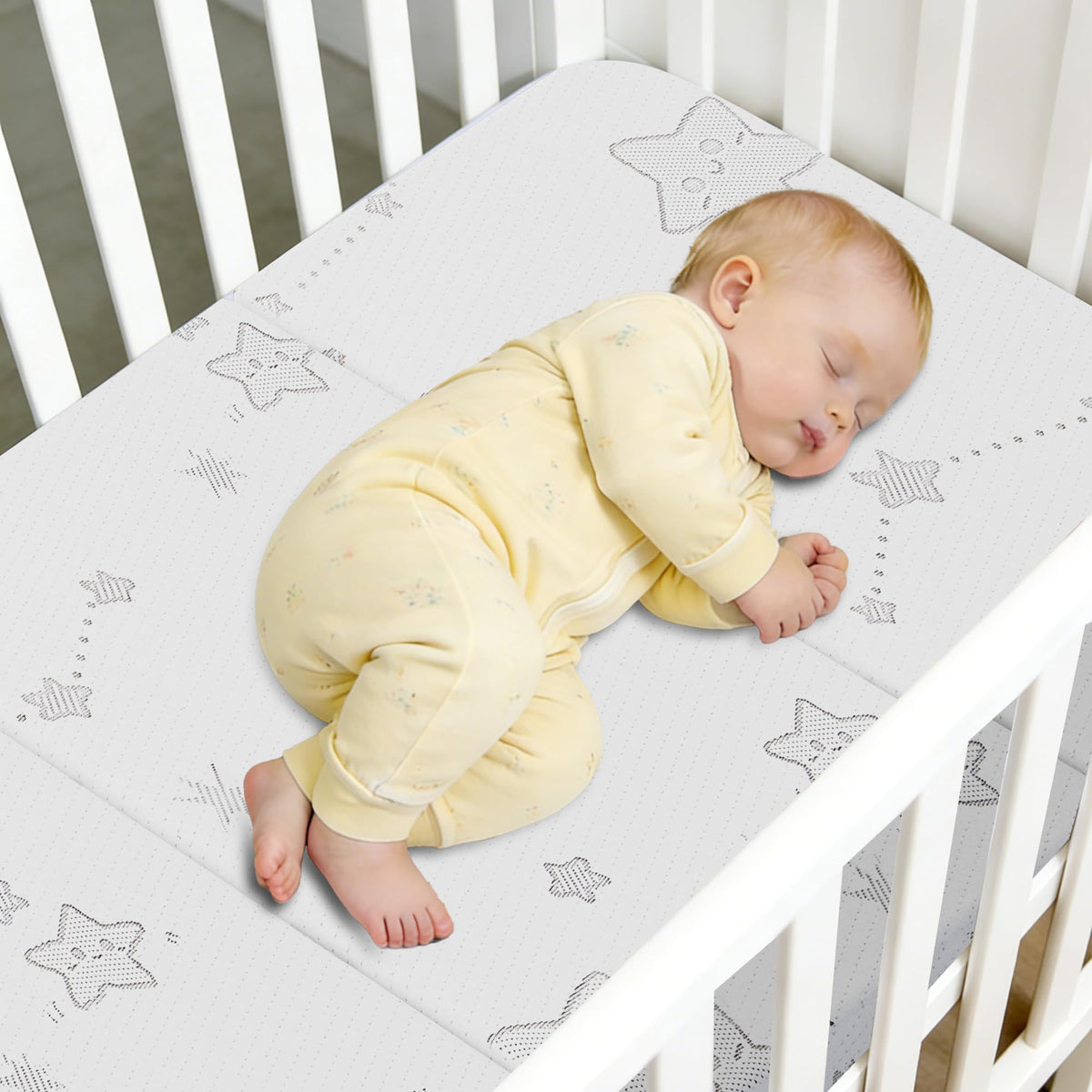 Portable Pack and Play Mattress with Washable Cover W54545