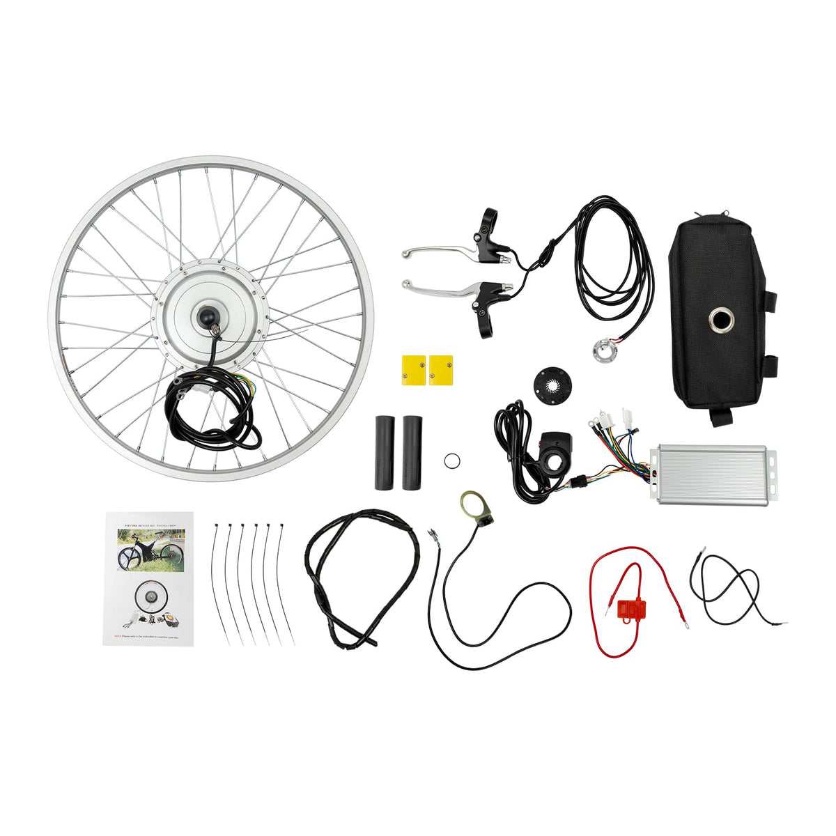 36V 750W Front Brushless Motor Electric Bicycle Conversion Kit Q570