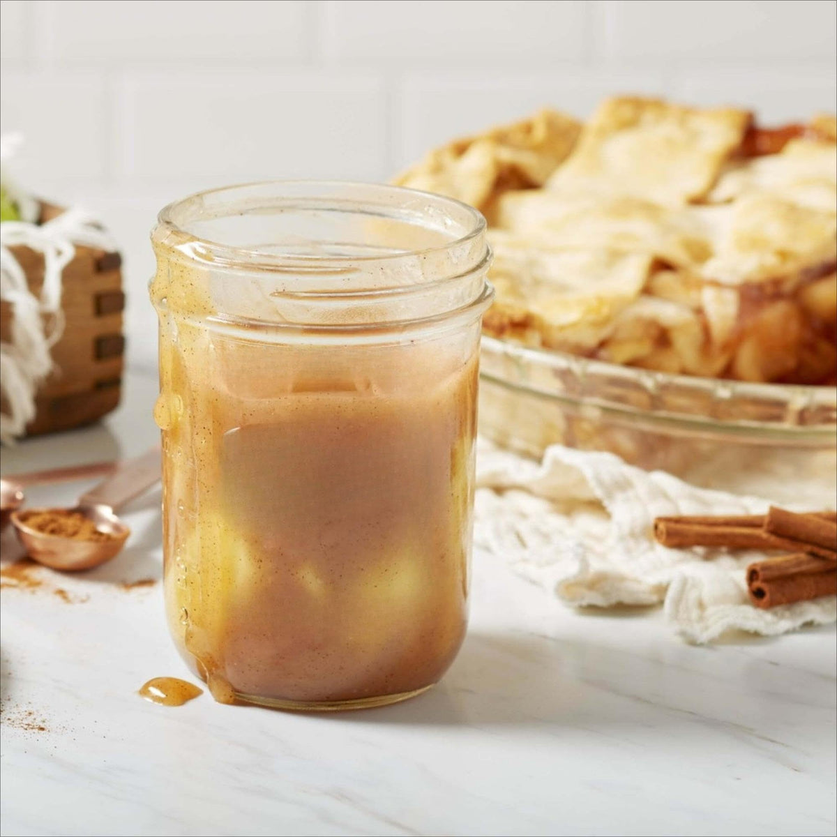 16 Oz Wide Mouth Glass Mason Jars with Lids & Bands, 2-Pack W6827
