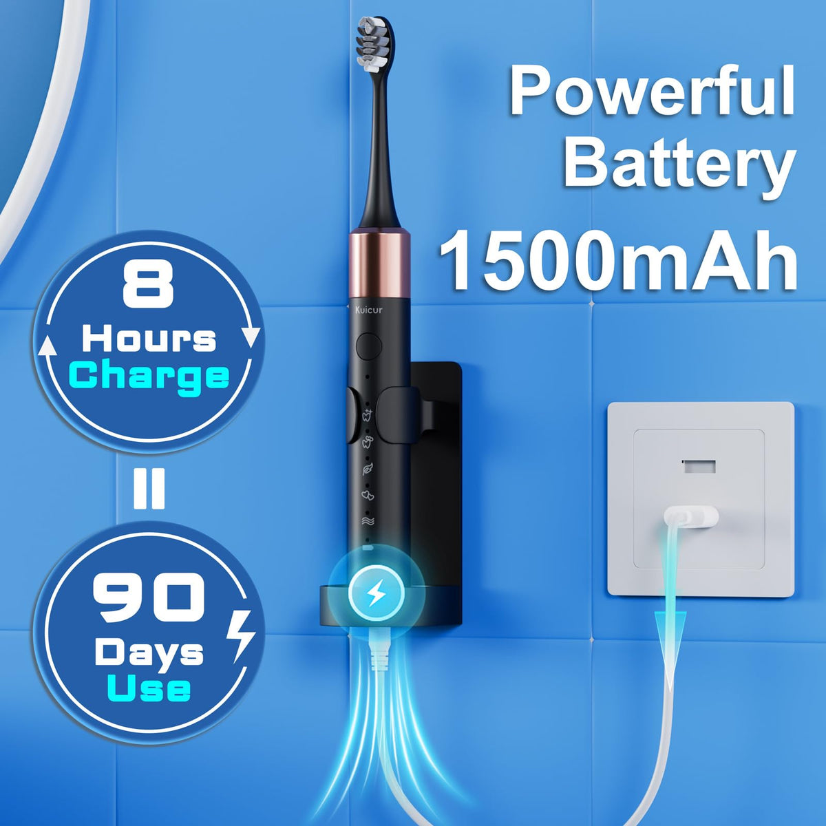 2 Pack Electric Toothbrush G760