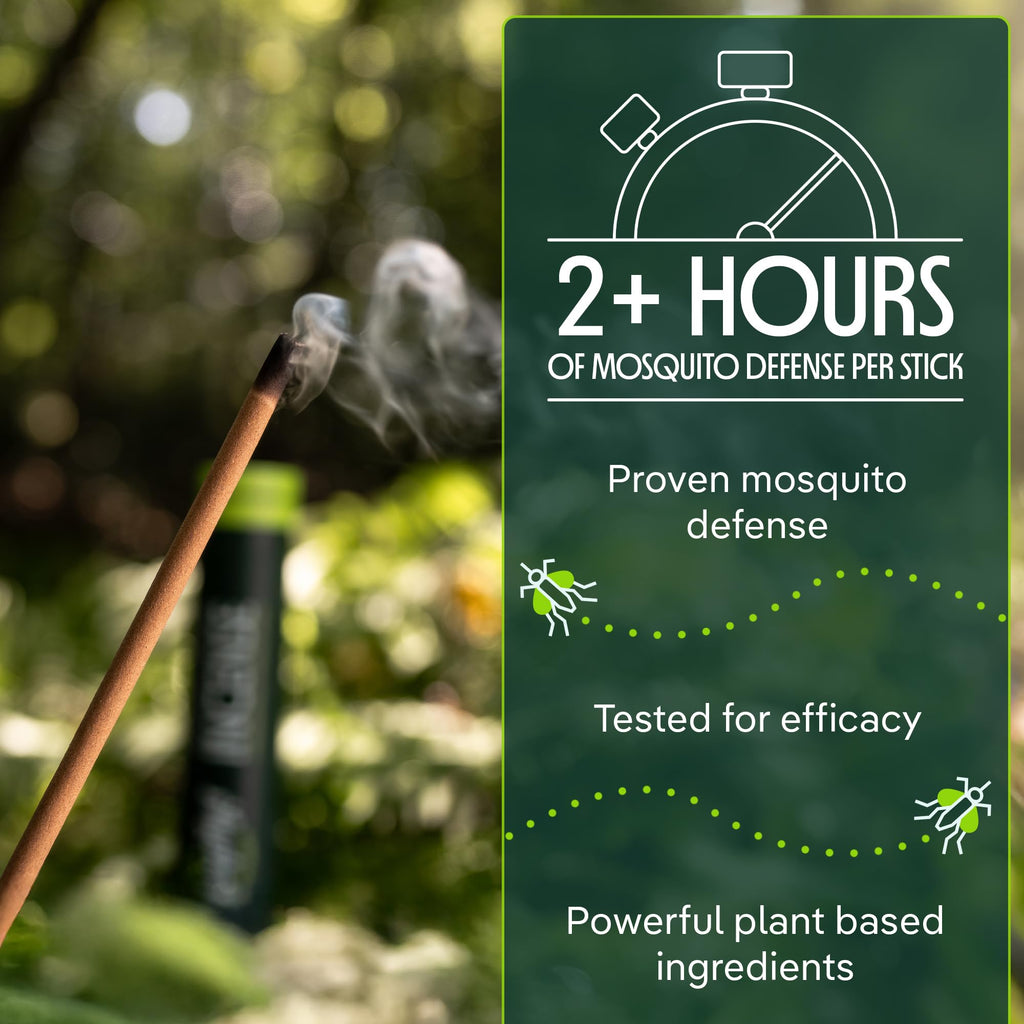 Citronella Mosquito Repellent Incense Sticks, 24 Count H653