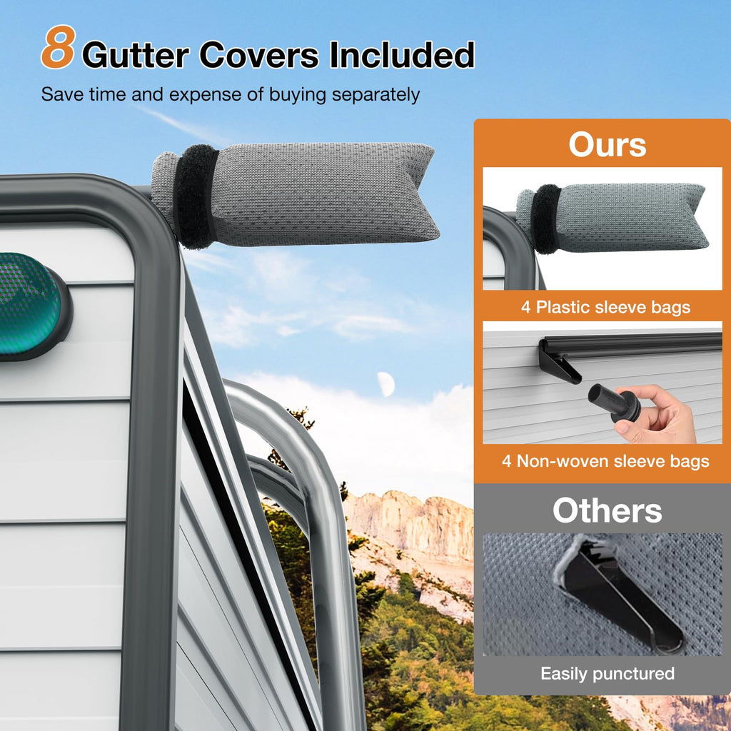 30-33FT Water-Resistant Travel Trailer RV Cover E18056