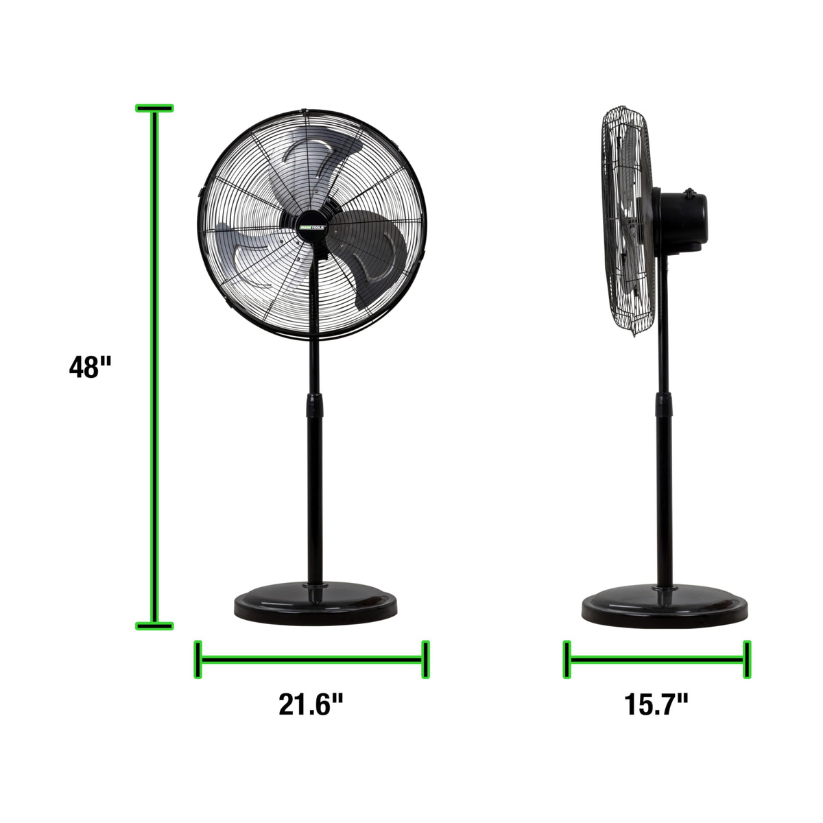 Adjustable 20 Inch Oscillating Pedestal Fan N943494