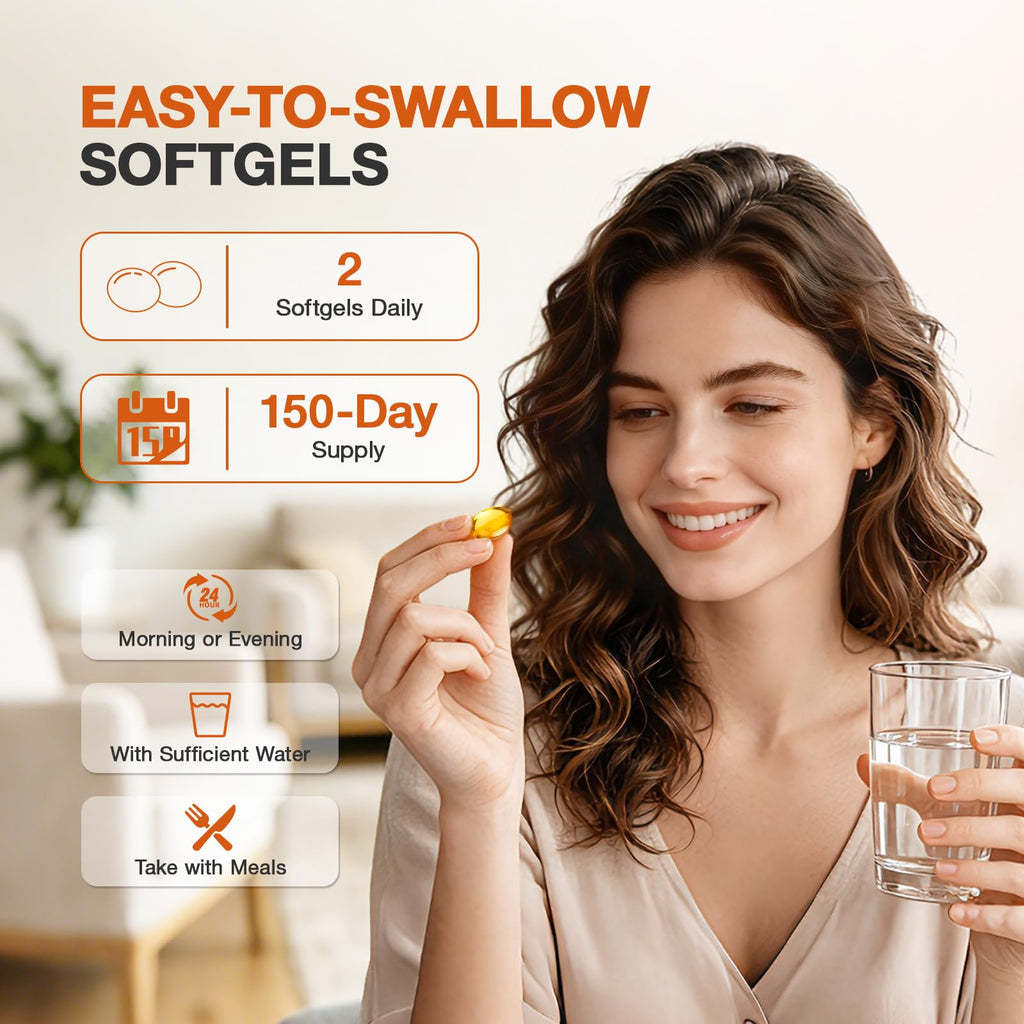 Odorless Garlic Capsules 10,000mg 300 Softgels O9392
