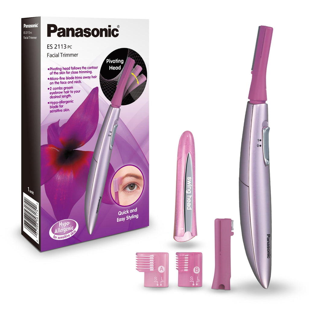 Women’s Facial Hair Remover and Eyebrow Trimmer with Pivoting Head L5140