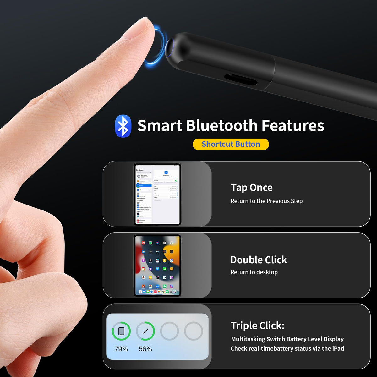 Black iPad Pencil E9562