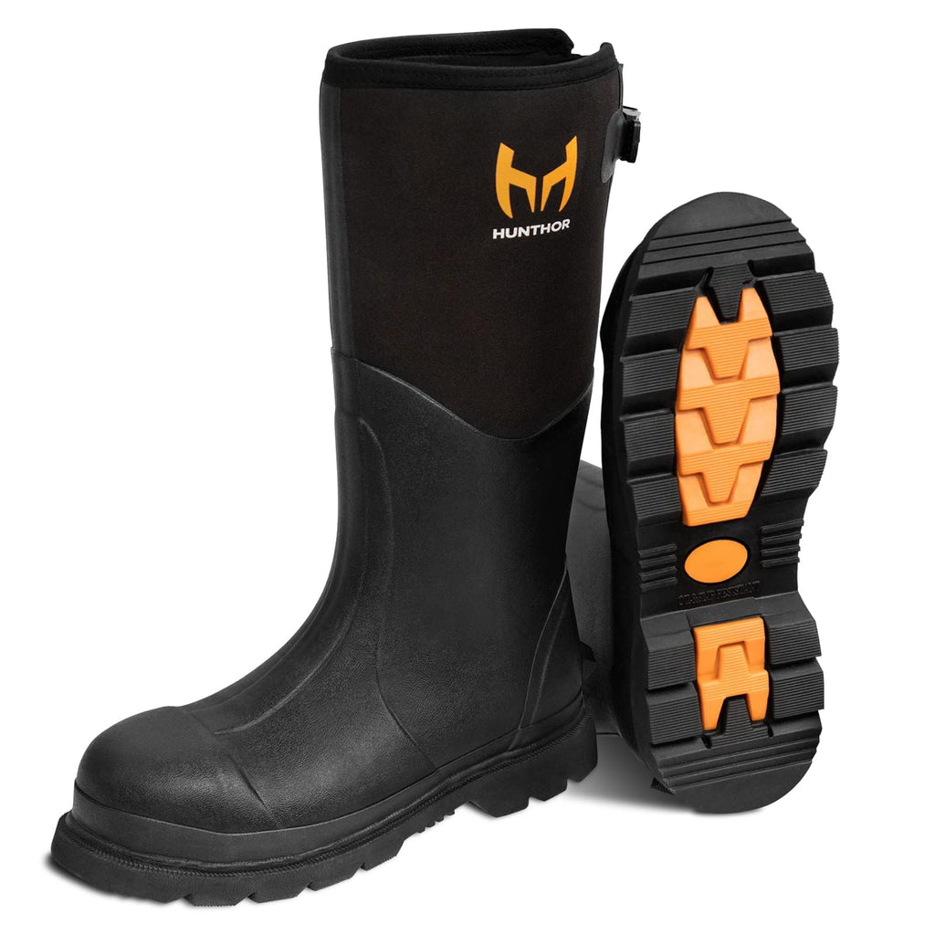 Steel Toe Rubber Work Boots A936248