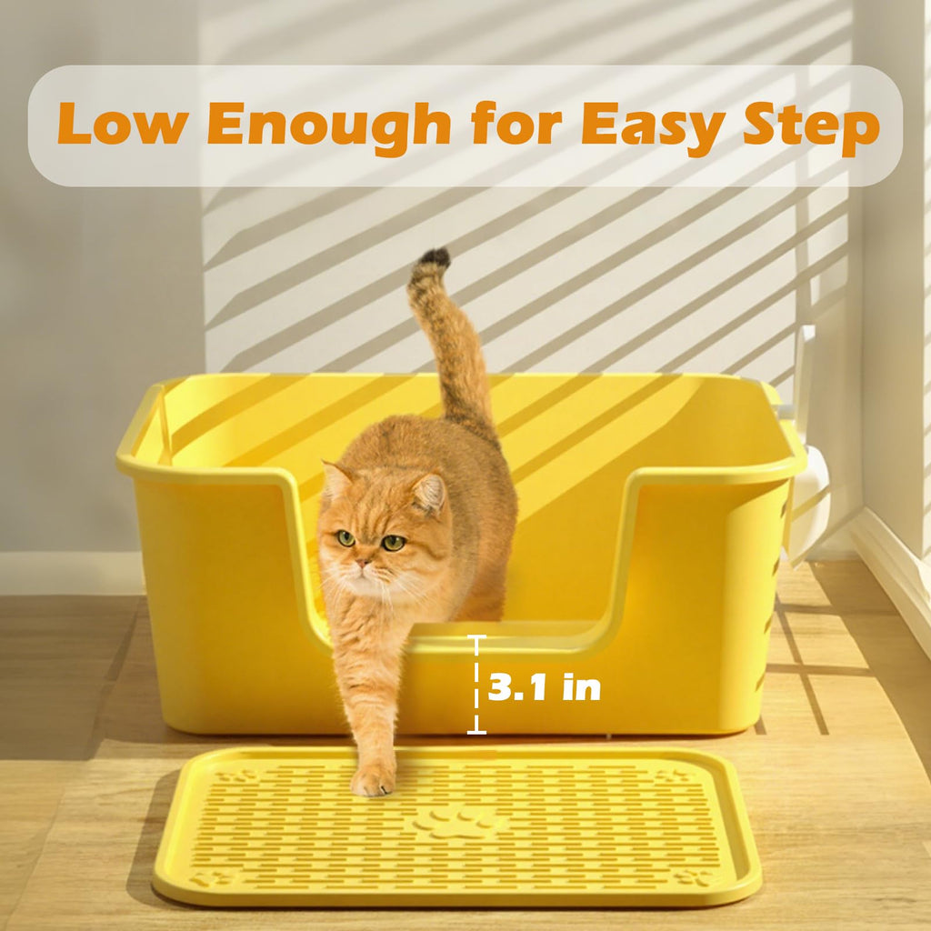 Low Entry High Sides Cat Litter Box C4768
