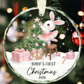 Baby Girl First Christmas Ornament D11798