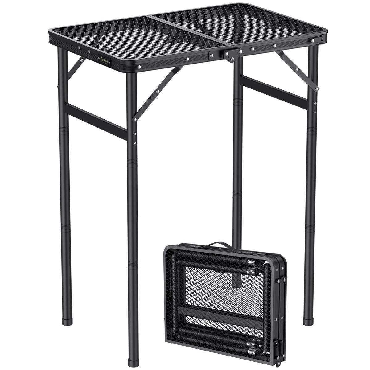 2ft Folding Camping Grill Table Black B8523