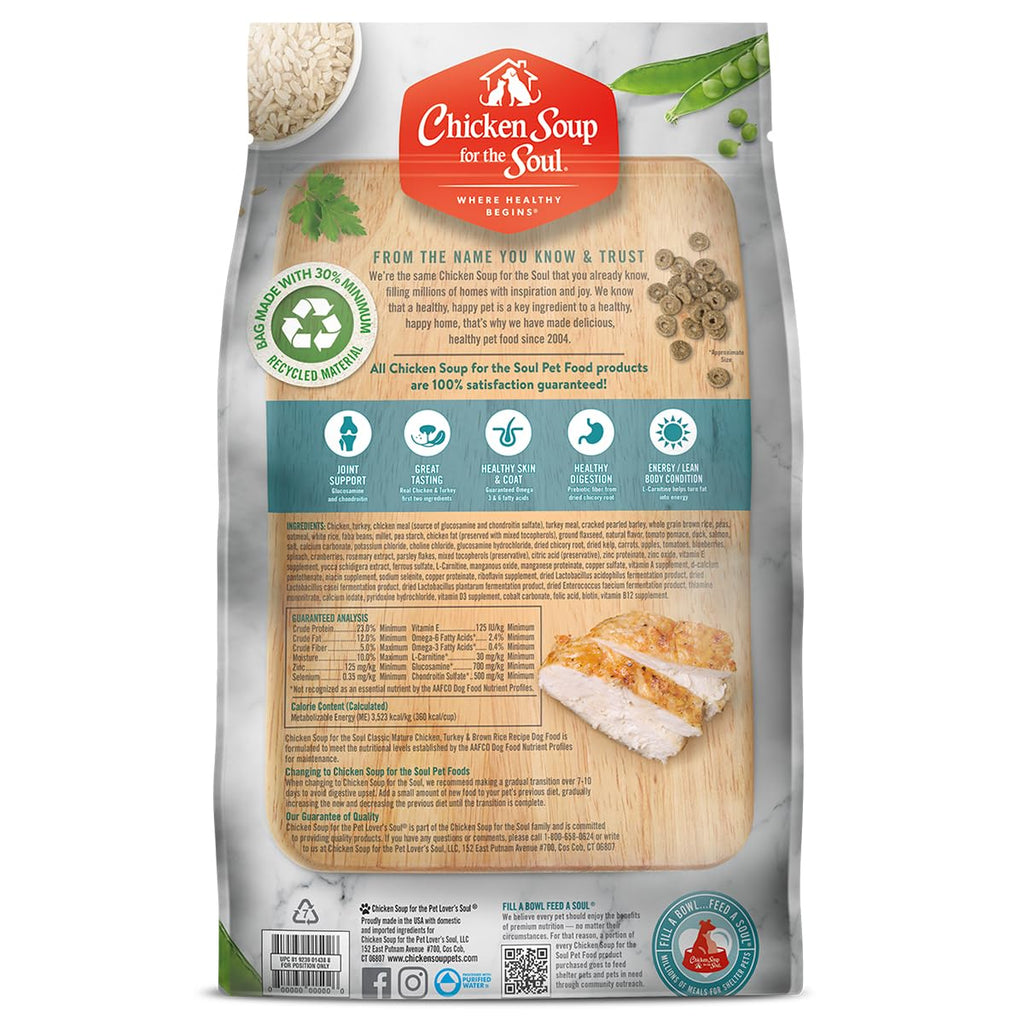 Chicken Turkey Brown Rice Dry Dog Food J148