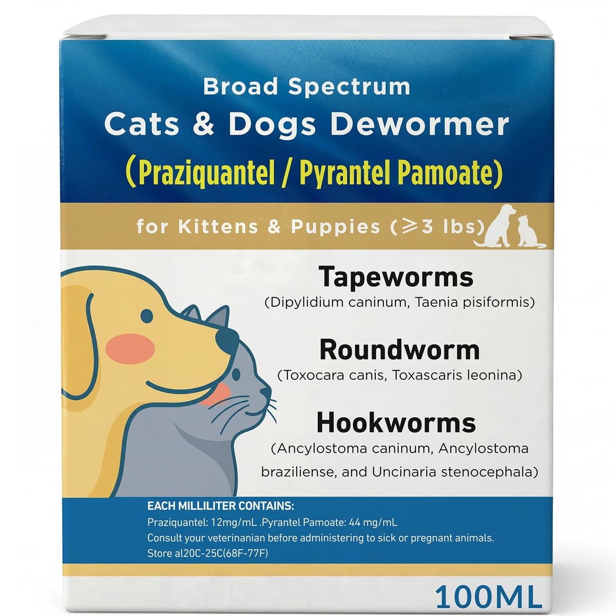 Broad Spectrum Dewormer for Cats & Dogs X92360
